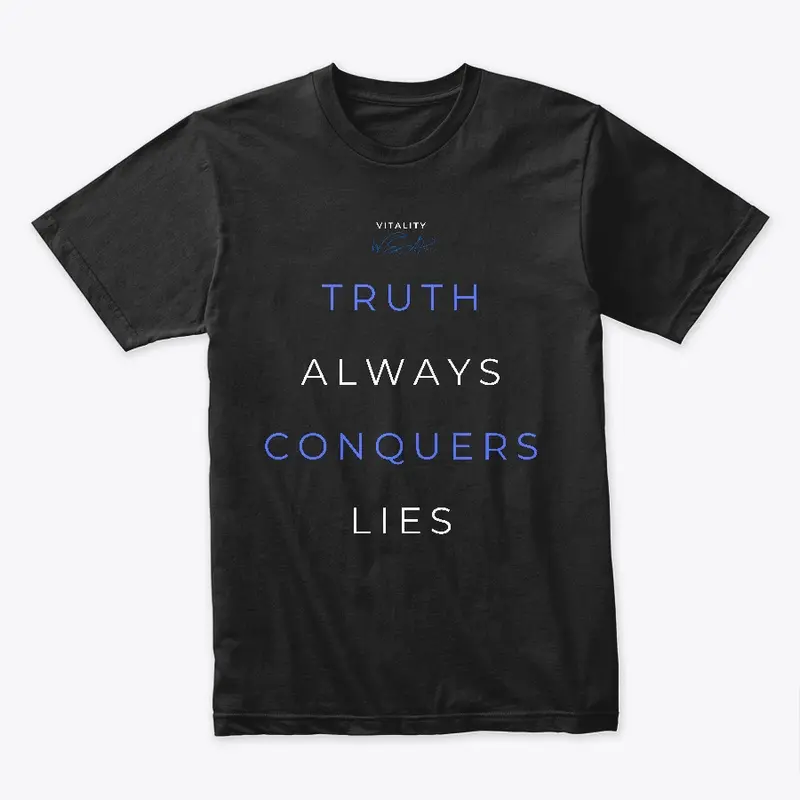 Truth Conquers Lies Black Long Sleeve 