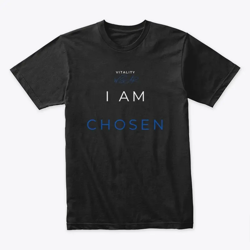 I AM Chosen Black T-Shirt 